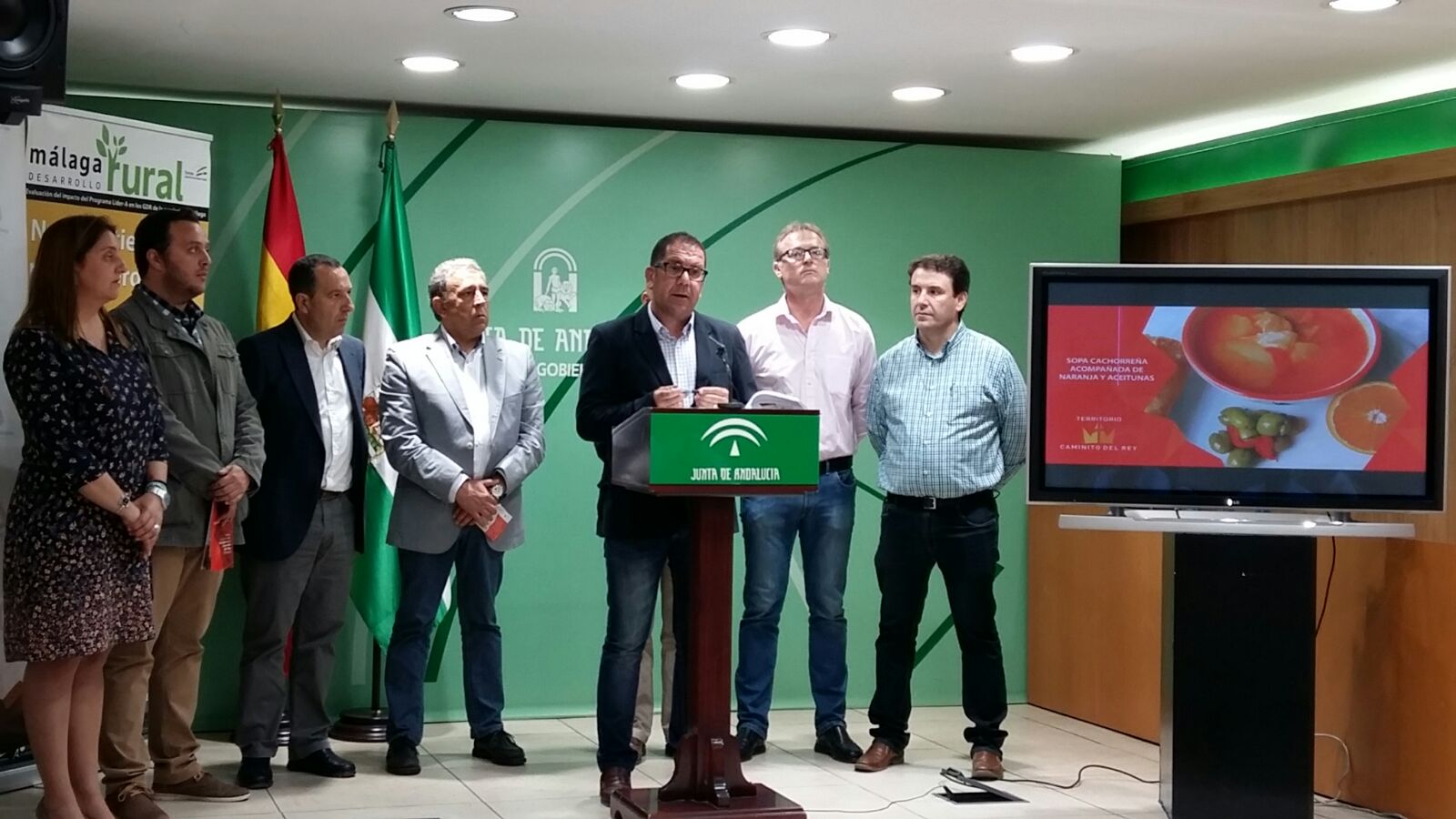 Presentaci�n  a medios: Territorio Caminito del Rey